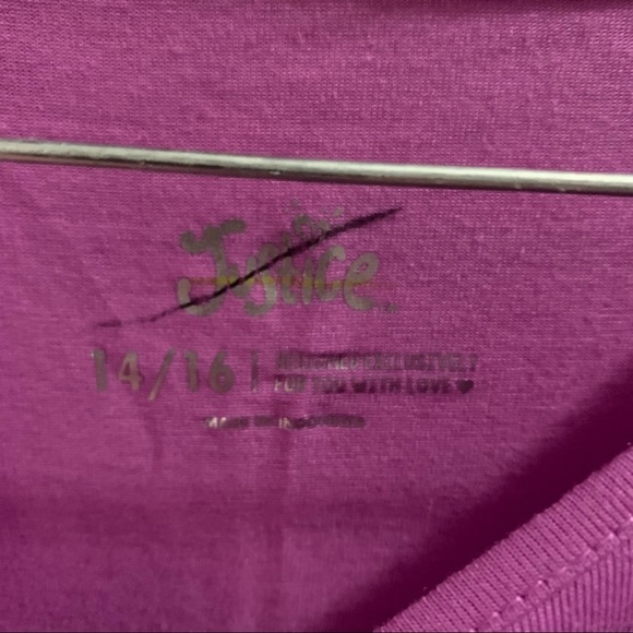 🌼 🎃 Justice Girls Size 14/16 Halloween Unicorn Shirt New NWOT Short Sleeve - Picture 3 of 5